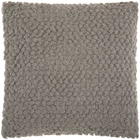 Lifestyle DC142 Light Grey 20" X 20" Throw Pillow