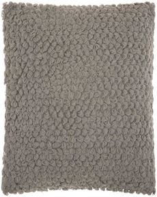 Lifestyle DC142 Light Grey 20" X 20" Throw Pillow