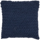 LIFE STYLES DC142 NAVY 20" x 20" THROW PILLOW