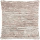 Lifestyle DC257 Beige 26" X 26" Throw Pillow