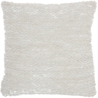 Lifestyle DC257 White 20" X 20" Throw Pillow