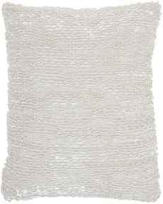 Lifestyle DC257 White 20" X 20" Throw Pillow