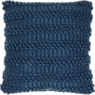 LIFE STYLES DC827 NAVY 20" x 20" THROW PILLOW