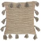 Lifestyle DL005 Charcoal 18" X 18" Throw Pillow