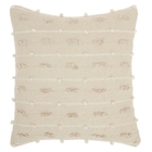 Lifestyle DL025 Natural 18" X 18" Throw Pillow