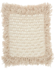 Lifestyle DL026 Natural 18" X 18" Throw Pillow