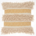 Lifestyle DL033 Mustard 18" X 18" Throw Pillow