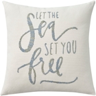 Lifestyle EE210 White 18" X 18" Pillow Cover