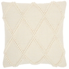 Lifestyle GC101 Ivory 18" X 18" Throw Pillow