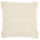 Lifestyle GC102 Ivory 18" X 18" Throw Pillow