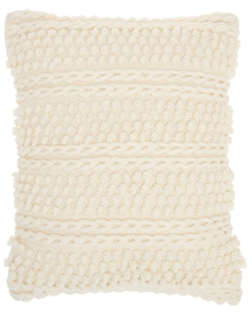 Lifestyle GC102 Ivory 18" X 18" Throw Pillow