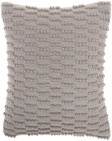 Lifestyle GC380 Light Grey 18" X 18" Throw Pillow