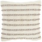 Lifestyle GC384 Light Grey 18" X 18" Throw Pillow