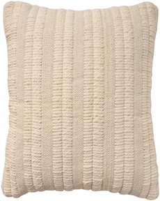 Lifestyle GC965 Ivory 18" x 18" Throw Pillow