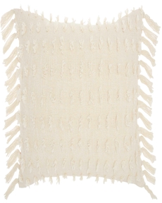 Lifestyle GT037 Cream 14" X 20" Throw Pillow