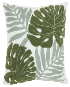 Lifestyle L0157 Green 18" X 18" Throw Pillow