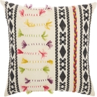 LIFE STYLES NS895 CREAM 18" x 18" THROW PILLOW