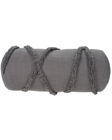Lifestyle SH018 Grey 6" X 20" Lumbar Pillow