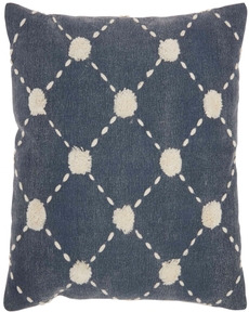 Lifestyle SH030 Navy 20" X 20" Throw Pillow
