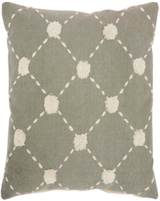 Lifestyle SH030 Sage 20" X 20" Throw Pillow