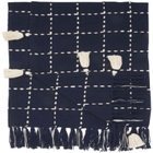 Lifestyle SH033 Navy 50" X 60" Throw Blanket