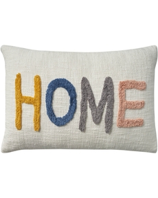 Lifestyle SH044 Multicolor 12" X 21" Throw Pillow