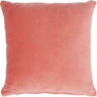Lifestyle SS900 Blush Cotton Velvet 16" X 16" Throw Pillow