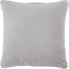 Lifestyle SS900 Grey Cotton Velvet 16" X 16" Throw Pillow