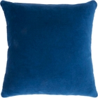 Lifestyle SS900 Navy Cotton Velvet 16" X 16" Throw Pillow