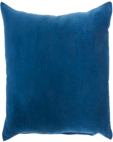 Lifestyle SS900 Navy Cotton Velvet 14" X 20" Throw Pillow