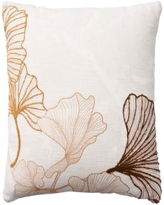 Lifestyle VJ229 Brown 18" X 18" Throw Pillow