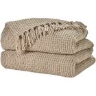 Lifestyle ZH225 Beige 70" X 103" Throw Blanket