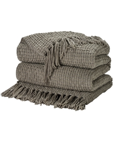 Lifestyle ZH225 Grey 50" X 60" Throw Blanket