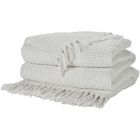 Lifestyle ZH225 White 50" X 60" Throw Blanket