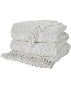 Lifestyle ZH225 White 50" X 60" Throw Blanket