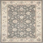 Living Treasures LI16 Grey/Ivory Rug