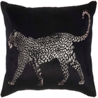 LUMINESCENCE AC203 BLACK COTTON VELVET 14" x 20" THROW PILLOW