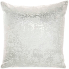 LUMINESCENCE DR502 SILVER 20" x 20" THROW PILLOW