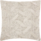 LUMINESCENCE E0024 SILVER 18" x 18" THROW PILLOW