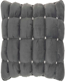SOFIA YS104 DARK GREY 14" x 20" THROW PILLOW