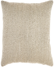 LUMINESCENCE Z0735 GOLD 20" X 20" THROW PILLOW