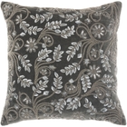 LUMINESCENCE Z1610 GREY 20" X 20" THROW PILLOW