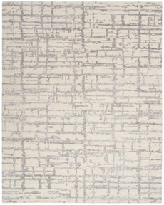 Luna LUN02 Ivory Grey Rug 