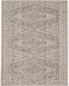 Lynx LNX04 Ivory/Taupe Rug, 2'3" x 10'