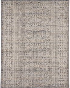 Lynx LNX05 Ivory/Slate Rug, 2'3" x 10'