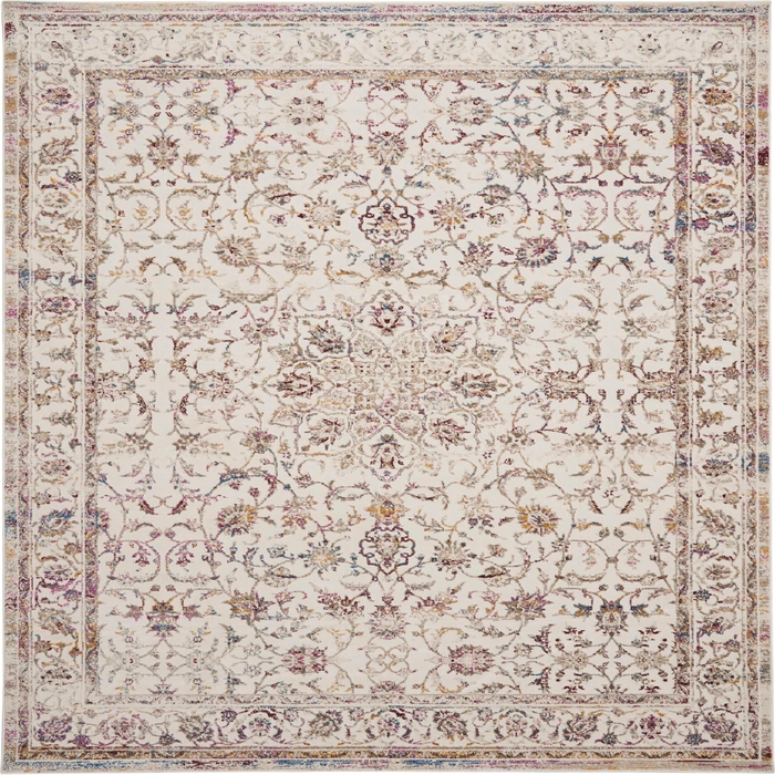 Melody Mel02 Ivory Multi 9 X 12 Area Rug