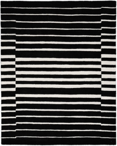 Modern Edge MDE03 Black Ivory Rug 