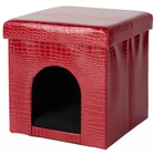 PET BEDS HT015 RED 15" x 15" x 15" PET BED