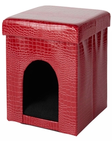 PET BEDS HT015 RED 15" x 15" x 15" PET BED
