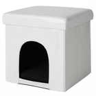 PET BEDS HT015 WHITE 15" x 15" x 15" PET BED